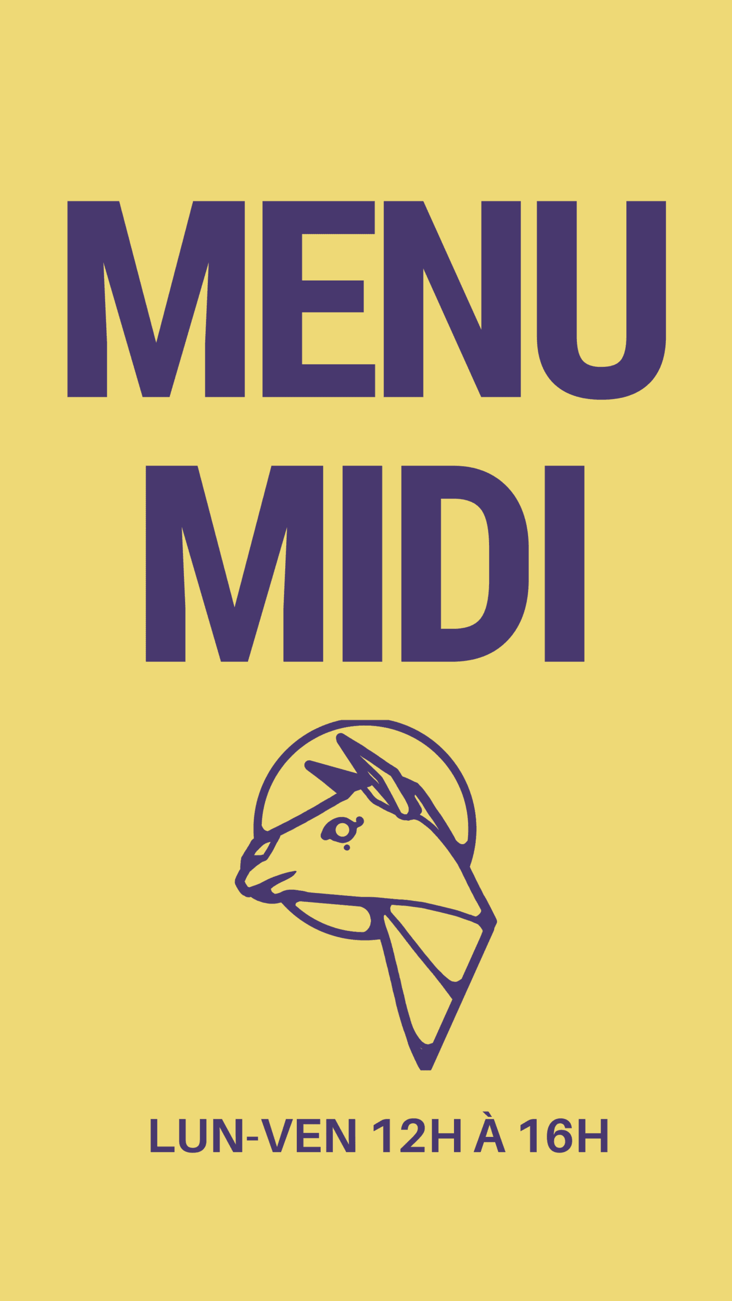 MENU MIDI FR
